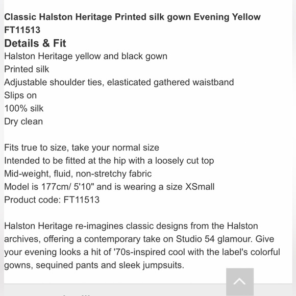 Halston Heritage Silk Maxi Dress - Picture 9 of 9